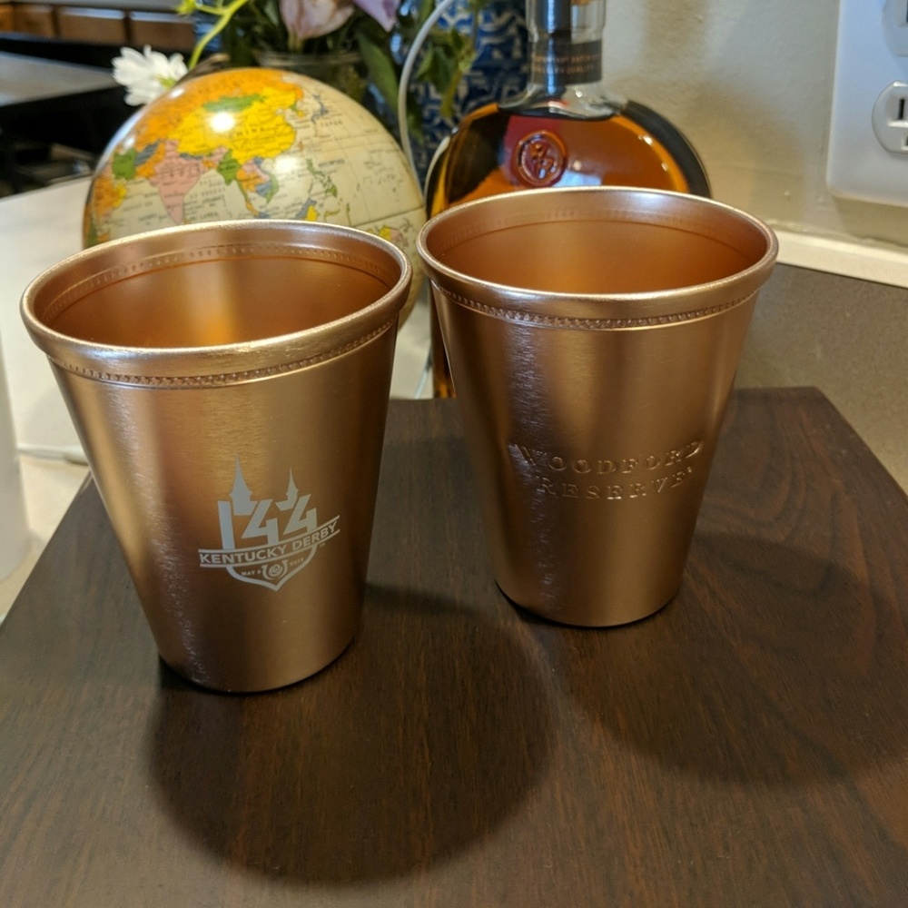 Woodford Reserve Copper Kentucky Derby Cups